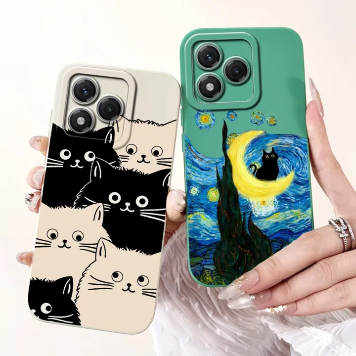 6.7%20Case%20For%20Honor%20400%20Lite%20Cover%20Silicone%20Cute%20Cartoon%20Cat%20Luxury%20Fashion%20Shockproof%20Cover%20For%20Honor%20ABR-NX1%20ABR-N31C1%20Casing%20-%20Image%204