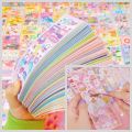 Sheet Stickers for Kids Kpop Pretty Aesthetic Cute Set Pack Handmade DIY Children Girl Toy Decor Stationery Scrapbooking Bts 200. 