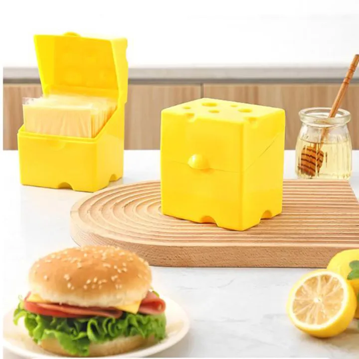 Portable Cheese Container Stackable Environmentally Friendly Plastic ...
