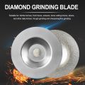 Durable 100MM Connecting Rod Metal Polish Abrasive Disc Sharpening Stone Slice Diamond Sand Angle Grinder Disc Angle grinder. 