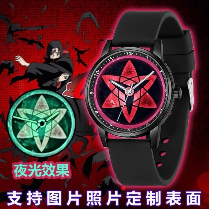 Naruto Watch Sasuke Sharingan Kakashi Naruto Uchiha Itachi Quartz Watch