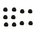 Headphones 10 Pairs Medium Size Clear Silicone Replacement Ear Buds Tips For Sony Phillips. 