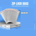 100 Pcs Ziplock bag 3.5cm x 3cm Thicker Frosted Zipper Bags Clothing Shoes Packaging Supplies Travel Organizer Pouch Resealable Ziplock Storage Bag. 