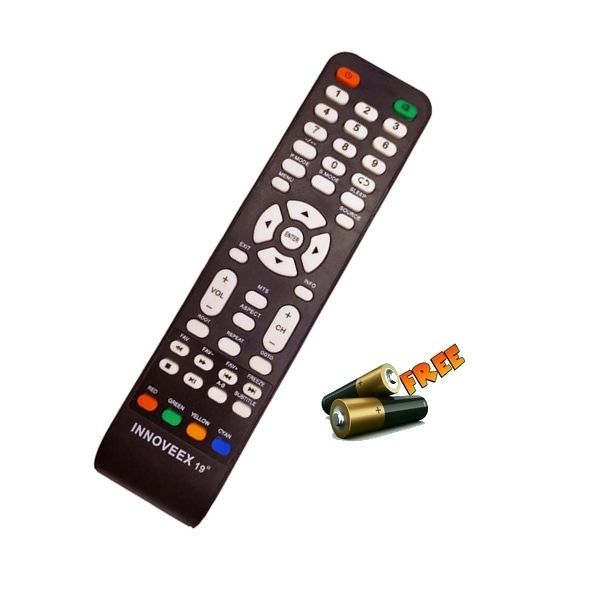 Innovex LED TV Remote Controller & Free Batteries