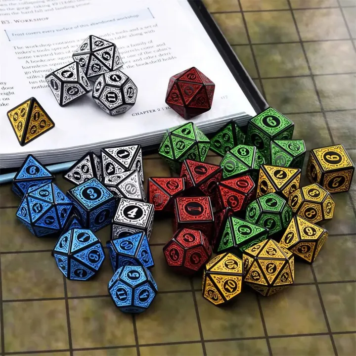 7Pcs/Set%20DND%20Dice%20D4~D20%20Multi%20Sides%20Polyhedral%20Edge%20for%20Dungeon%20and%20Dragon%20Board%20Table%20Game%20Math%20Tabletop%20RPG%20D%20D%20Accessories%20-%20Image%206