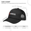Unisex XVideos Original Logo Trucker Hat |nHip-Hop Mesh Baseball Caps Snapback Caps Hat Sun Hats Adjustable Fishing Hat Summer. 