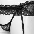 Men Sissy Lace Panties See-through Skirted Belt Echeerfullastic Waistband Underpants Gay Underwear G-String. 