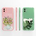 For Samsung Galaxy A04 A04E A04S Phone Case Aesthetic Full Protection Funda Soft Liquid Silicone For Samsung A 04 E S Back Cover. 