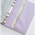 Magnetic Buckle Notebook PU Binder Buckle Notebook Fruit Budget Card Gradient Notebook Strap Notebook Binder Book. 