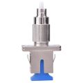 FC-SC Single Mode Coupler Hybrid Converter Fiber Optic Adapter for FC Male to SC Female. 