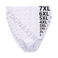 Gentlemange 3 Pieces Men Big Size White Underwear Cotton Panties Shorts UndHot Sellingerpants Undies Briefs Wedding Gifts L XL 2XL 3XL 4XL 5XL 6XL 7XL. 