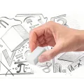 STAEDTLER® 526 C35 White Pencil Eraser. 