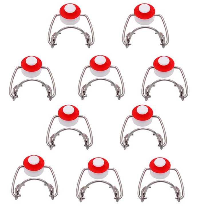 Swing Top Glass Bottle Caps Flip Beer Bottle Swing Cap 10Pcs