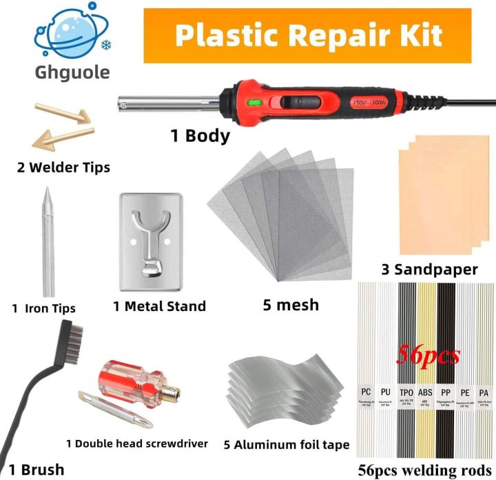 100W%20Plastic%20Welder,%202-in-1%20Plastic%20Welding%20Kit%20with%20Soldering%20Iron%20Tips%20&%2056Pcs%20Rods,%203-Speed%20Temperature%20Control%20Soldering%20Iron%20Gun,%20Professional%20Surface%20Repair%20Tool%20for%20Car%20Bumper,Dashboard,%20Kayak%20-%20Image%205