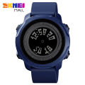 【ZIME】SKMEI 1571 Men's Casual Innovation Display Switching Watch Dual Time Date Hourly Chime Timed Reminder 50m Waterproof LED Backlight. 