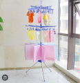 Clothes Drying Rack, 3-Tier Collapsible Foldable Garments Stand for Hanging Towels Baby Clothes Sock Towels. 