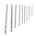 Twist Drill Bits 10PCS Durable High Speed Steel Bit 0.5-3mm Straight Shank Drilling Tools. 
