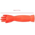 Latex Dishwashing Gloves Extra Long Thick Nonslip Wearresistant Kitchen Housework Cleaning Car Washing Clothes Rubber Gloves. 