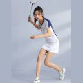 New Quick-Drying Badminton Clothing Suit Women's Men's Custom Table Tennis Dress Summer Short-Sleeved Tennis Team Sportswear. 