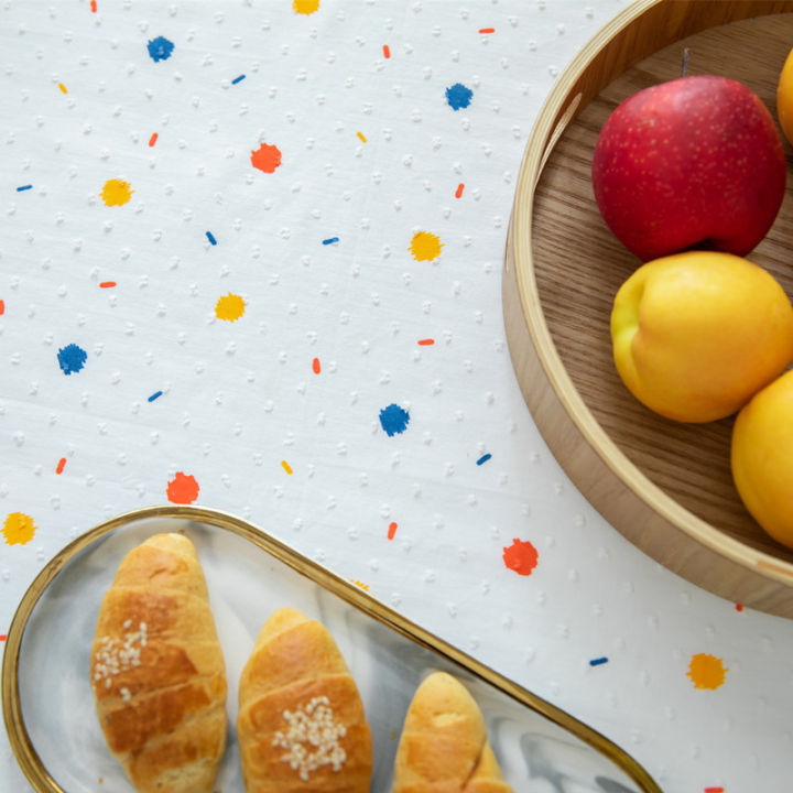 Small%20Dot%20Colorful%20Dining%20Table%20Dot%20Square%20Cotton%20Rectangular%20Global%20Graffiti%20Coffee%20Table%20Picnic%20Household%20Wool%20Wind%20Edge%20-%20Image%203