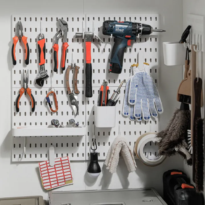 Pegboard%20Combination%20Kit,%20Wall%20Mounted%20Storage%20White%20Peg%20Boards%20Organizer%20For%20Walls%20Display%20Organization%20Cologo%20-%20Image%206