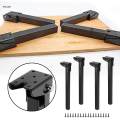 4Pcs Folding Table Legs Folding Furniture Legs for Home Room 550mm. 