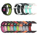 (New)For Samsung Galaxy Watch Active 2 44mm 20mm Perforated Breathable Sports Silicone Watch Band. 