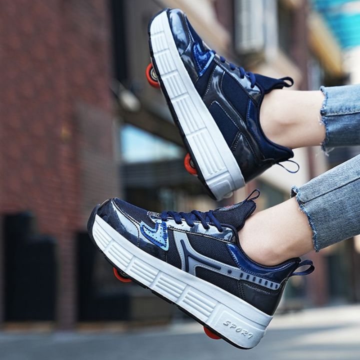 Heelys%20Skates%20Shrinkable%20Good-looking%20Boys%20and%20Girls%20Mesh%20Sneakers%20Students%20Summer%20Double%20Wheel%20the%20Skating%20Shoes%20-%20Image%206