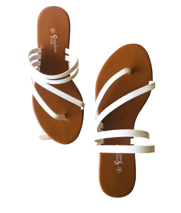 Freedom Feet High-quality Flat Ladies Sandals Shoes Slipper
