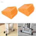 2x Extension Ladder Feet Pad Portable Step Ladder Feet for Hotel Wood Tiles. 