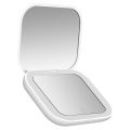Compact Small Mini Gift Vanity Table Folding Led Lights Portable Hand Held Pocket Makeup Mirror 2X magnifying. 