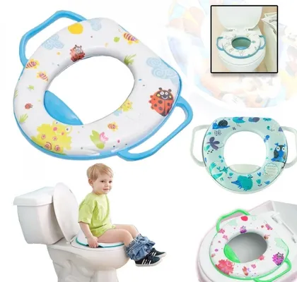 Baby Soft Potty Seat with handle