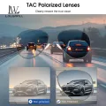 LouisWill Men Sunglasses Night Vision Sunglasses Classic Sunglasses Double Beam Frame UV400 Polarized Sunglasses Eyewear Ultra Light Elastic Leg Anti Glare Glasses Outdoor Sports Driving Sunglasses. 