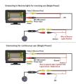 Auto_Smart_Look Combo 4.3 Dashboard TFT LCD Screen Rear View Monitor with 8 LED Night Vision Car Reverse Camera for Maruti Swift NUZ. 