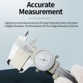 Caliper Meter Dial Calipers Metalgauge Micrometer Ruler Metal Caliper Stainless Steel Gauge Tools. 