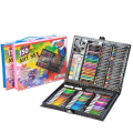 150 Pcs Kids Art Set: Children's Drawing Set with Watercolor Pens, Crayons, Oil Pastels, Painting Tools, and Art Supplies Stationery Set. 