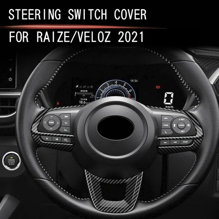 3Pcs/Set%20Car%20Steering%20Wheel%20Decoration%20for%20TOYOTA%20Raize%20200%20Series%20210A%202021%20VELOZ%202022%20Carbon%20Fiber%20-%20Image%208