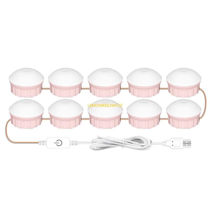 63HA%20LED%20Makeup%20Lights%20Set%20USB%20Dimmable%20Mirror%20Bulbs%20Mirror%20LED%20Plastic%20Texture%20-%20Image%202