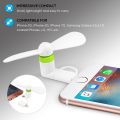 Smart Cell Phone OTG Fan Lightning plug Easy To Use Portable Fan. 