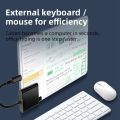 Rojey Micro USB Card Reader OTG Adapter U Disk SD/TF Card Reader for Macbook Smartphone Data Transfer Cable Reader(Black Color). 