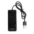 【The Timber Loft】Hub USB 2.0 Interface External 7.1CH Sound Cards 3-Port USB 2.0 Headphone Mic 7.1CH Sound Adapter Multi Ports Splitter. 