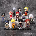 naruto Cross-border naruto figure model anime Uzumaki Naruto peripheral ornaments Q version comic doll toys wholesale Action Figures. 