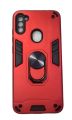 SAMSUNG M11 & A11 Hard Shockproof Armor Back Cover with Finger Holder Ring Back. 