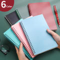 Coil binding Spiral diary notebook Convenient A5 size Stationery Grid paper Morandi color scheme School office supplies Daily weekly planner for Office School College students Professionals Personal. 