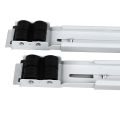 Washing Machine Dolly Washing Machine Mobile Roller Extendable Iron White 16 Wheels Low Noise High Load Bearing with Brake. 