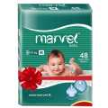Marvel Baby Diapers - Medium - 48 pcs. 