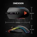 Fantech X16 v2 THOR II ▎ DXT X16 ( Low Price) Macro Chroma Running RGB Gaming Mouse. 