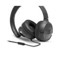 JBL Tune 500, Wired On Ear Headphone with Mic, Headphones for Work from Home, Conference Calls, Online Learning & Teaching, Pure Bass Sound, One Button Multi-Function Remote (Black). 