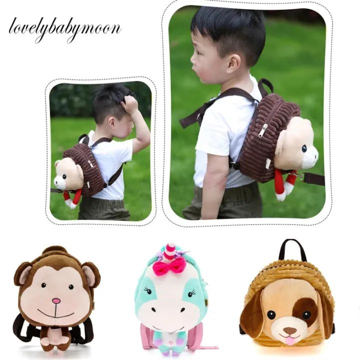 Kids%20Safety%20Harness%20Plush%20Backpack%20Leash%20Toddler%20Anti-lost%20Cartoon%20Animal%20Bag%20Baby%20Walker%20Strap%20Kindergarten%20Schoolbag%20-%20Image%207