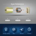 DC 12V 1000RPM Gear Motor High Torque Electric Mini Speed Reduction Geared Motor Eccentric Output Shaft 37mm Gearbox. 